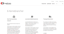 Desktop Screenshot of logitrans.dk